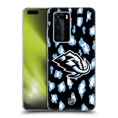 NHL Utah Mammoth Leopard Pattern Soft Gel Case for Huawei P40 Pro / P40 Pro Plus 5G