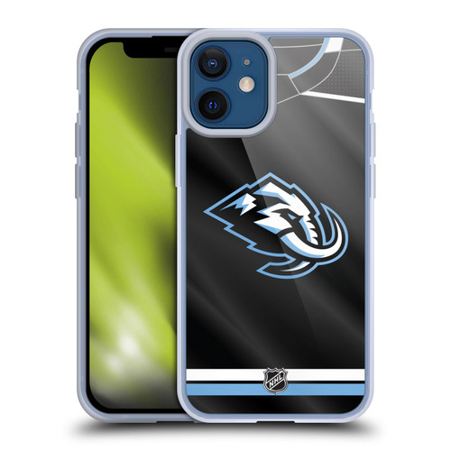 NHL Utah Mammoth Jersey Soft Gel Case for Apple iPhone 12 Mini