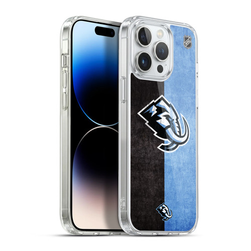 NHL Utah Mammoth Half Distressed Soft Gel Case for Apple iPhone 13 Pro Max & MagSafe