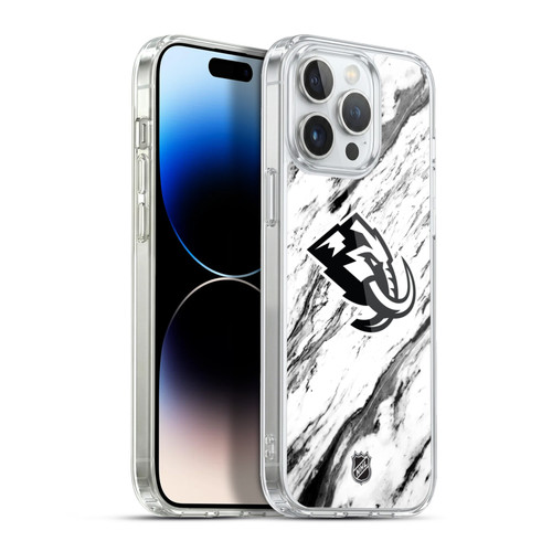 NHL Utah Mammoth Marble Soft Gel Case for Apple iPhone 13 Pro Max & MagSafe