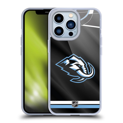 NHL Utah Mammoth Jersey Soft Gel Case for Apple iPhone 13 Pro