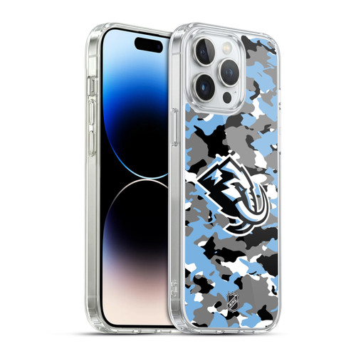 NHL Utah Mammoth Camouflage Soft Gel Case for Apple iPhone 14 Pro Max & MagSafe