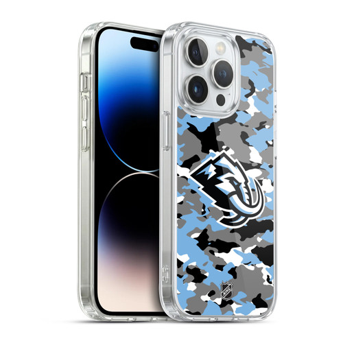 NHL Utah Mammoth Camouflage Soft Gel Case for Apple iPhone 14 Pro & MagSafe