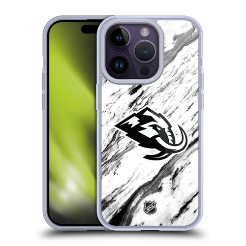 NHL Utah Mammoth Marble Soft Gel Case for Apple iPhone 14 Pro NHL Utah Mammoth Marble Soft Gel Case for Apple iPhone 14 Pro