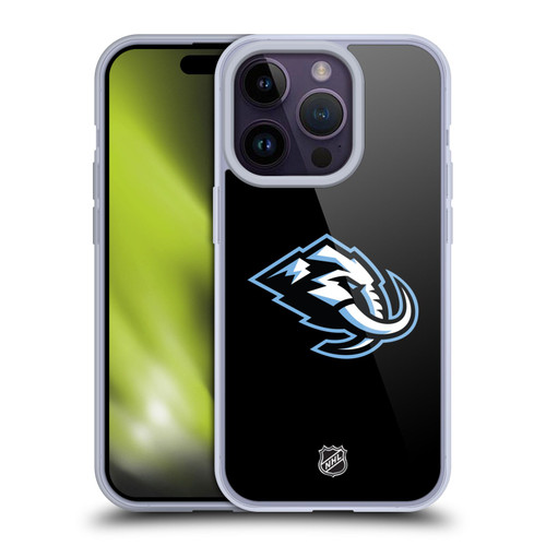 NHL Utah Mammoth Plain Soft Gel Case for Apple iPhone 14 Pro