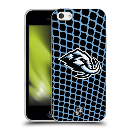 NHL Utah Mammoth Net Pattern Soft Gel Case for Apple iPhone 5c