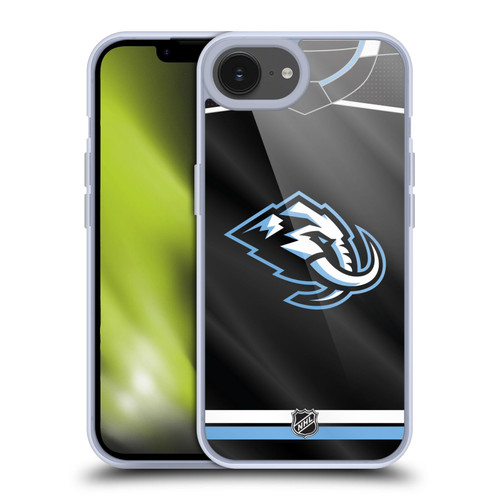 NHL Utah Mammoth Jersey Soft Gel Case for Apple iPhone 16e