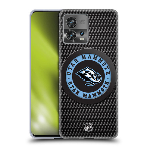 NHL Utah Mammoth Puck Texture Soft Gel Case for Motorola Moto Edge 30 Fusion NHL Utah Mammoth Puck Texture Soft Gel Case for Motorola Moto Edge 30 Fusion