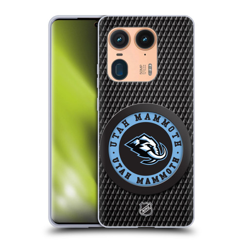 NHL Utah Mammoth Puck Texture Soft Gel Case for Motorola Edge 50 Ultra/X50 Ultra NHL Utah Mammoth Puck Texture Soft Gel Case for Motorola Edge 50 Ultra/X50 Ultra