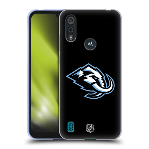 NHL Utah Mammoth Plain Soft Gel Case for Motorola Moto E6s (2020)