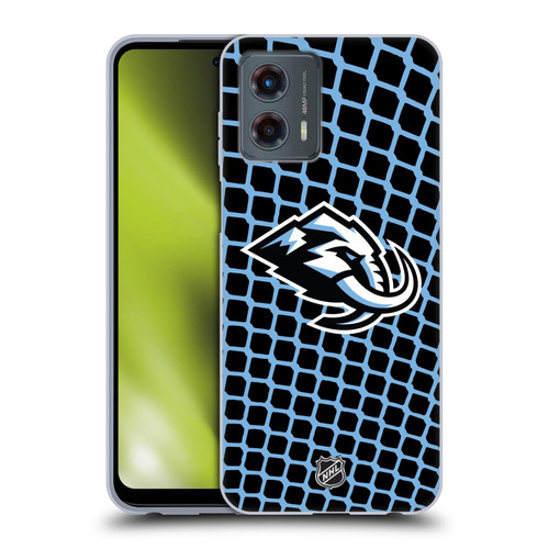NHL Utah Mammoth Net Pattern Soft Gel Case for Motorola Moto G (2023) NHL Utah Mammoth Net Pattern Soft Gel Case for Motorola Moto G (2023)