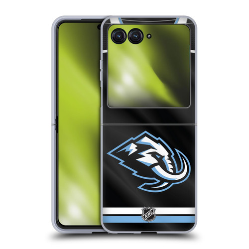 NHL Utah Mammoth Jersey Soft Gel Case for Motorola Razr 40 Ultra / Razr+ 2023