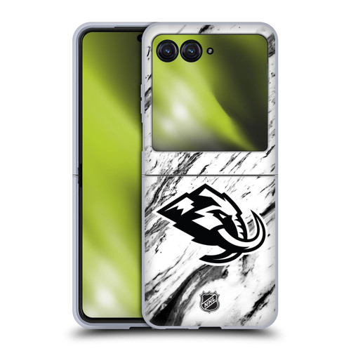 NHL Utah Mammoth Marble Soft Gel Case for Motorola Razr 40 Ultra / Razr+ 2023