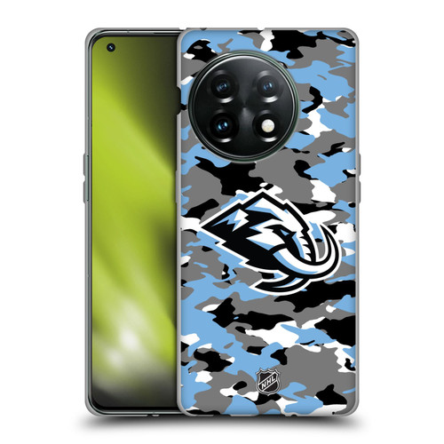 NHL Utah Mammoth Camouflage Soft Gel Case for OnePlus 11 5G