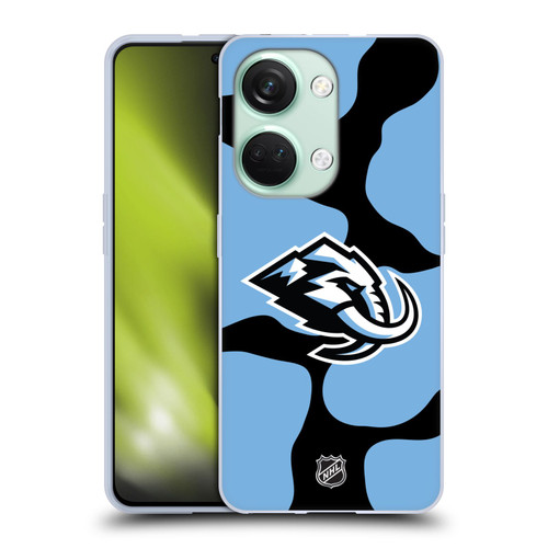 NHL Utah Mammoth Cow Pattern Soft Gel Case for OnePlus Nord 3 5G