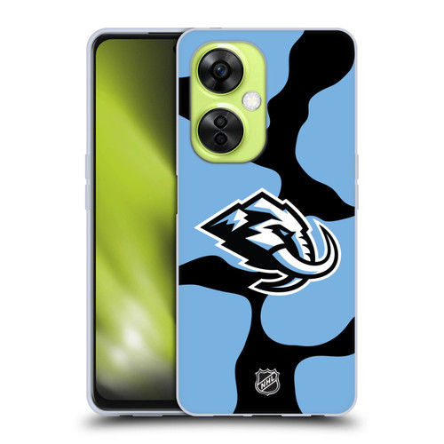 NHL Utah Mammoth Cow Pattern Soft Gel Case for OnePlus Nord CE 3 Lite 5G