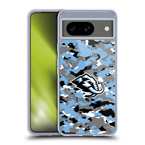 NHL Utah Mammoth Camouflage Soft Gel Case for Google Pixel 8