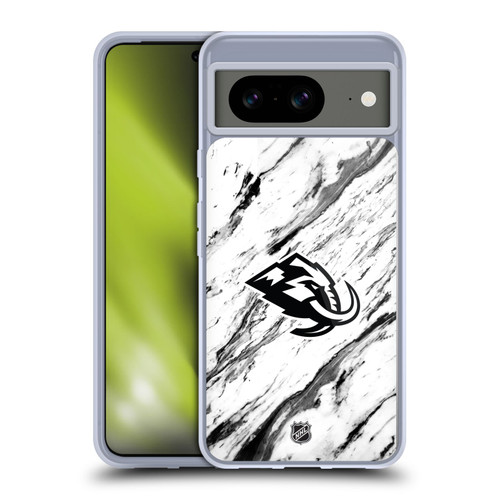 NHL Utah Mammoth Marble Soft Gel Case for Google Pixel 8