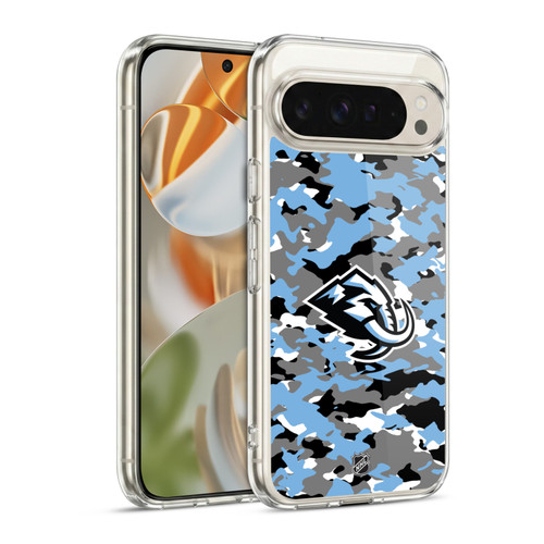 NHL Utah Mammoth Camouflage Soft Gel Case for Google Pixel 9 / Pixel 9 Pro