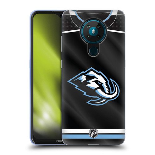 NHL Utah Mammoth Jersey Soft Gel Case for Nokia 5.3