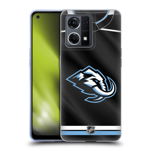 NHL Utah Mammoth Jersey Soft Gel Case for OPPO Reno8 4G