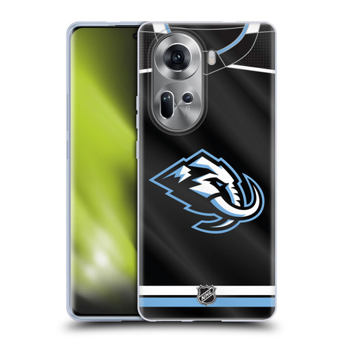 NHL Utah Mammoth Jersey Soft Gel Case for OPPO Reno11