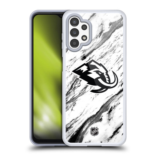 NHL Utah Mammoth Marble Soft Gel Case for Samsung Galaxy A13 (2022)