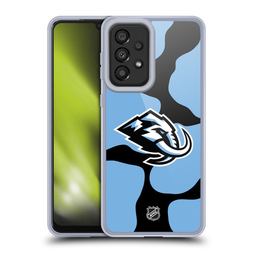 NHL Utah Mammoth Cow Pattern Soft Gel Case for Samsung Galaxy A33 5G (2022)
