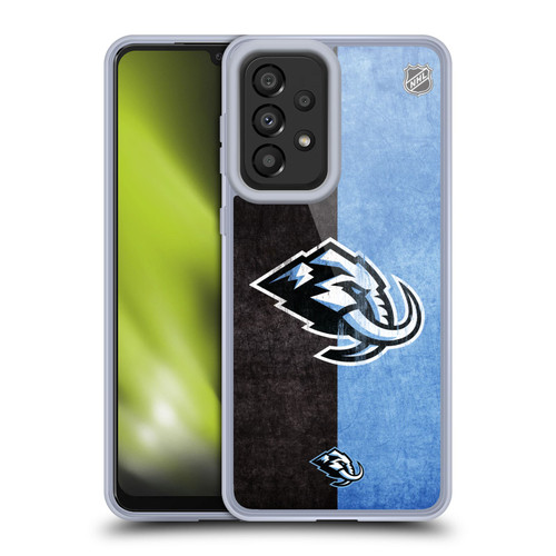 NHL Utah Mammoth Half Distressed Soft Gel Case for Samsung Galaxy A33 5G (2022)