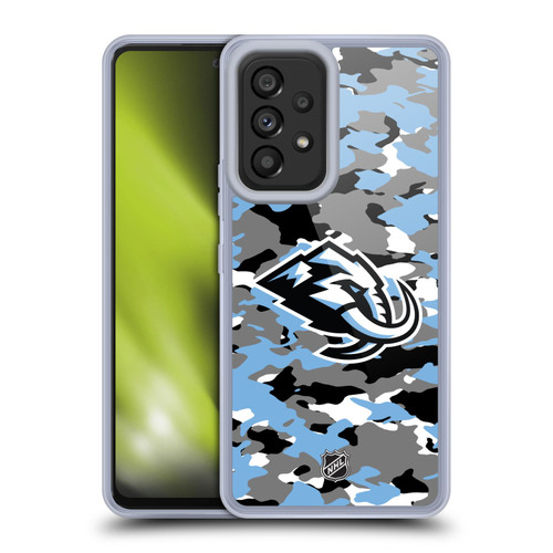 NHL Utah Mammoth Camouflage Soft Gel Case for Samsung Galaxy A53 5G (2022)