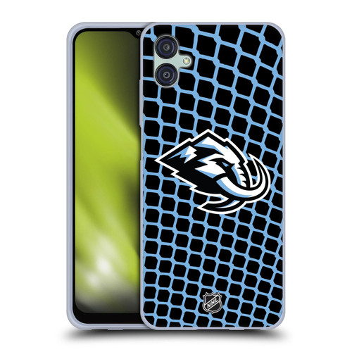 NHL Utah Mammoth Net Pattern Soft Gel Case for Samsung Galaxy M04 5G / A04e