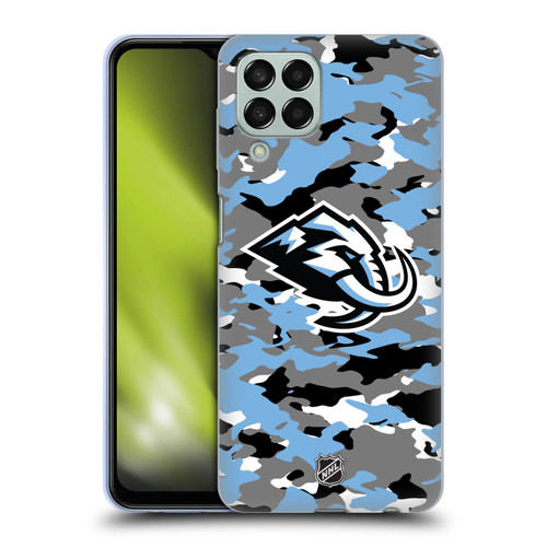 NHL Utah Mammoth Camouflage Soft Gel Case for Samsung Galaxy M33 (2022)