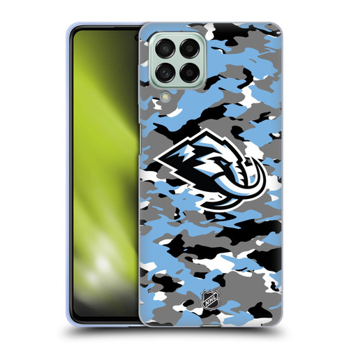 NHL Utah Mammoth Camouflage Soft Gel Case for Samsung Galaxy M53 (2022)