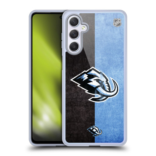 NHL Utah Mammoth Half Distressed Soft Gel Case for Samsung Galaxy M54 5G