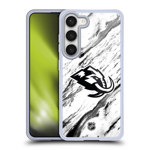 NHL Utah Mammoth Marble Soft Gel Case for Samsung Galaxy S23 5G