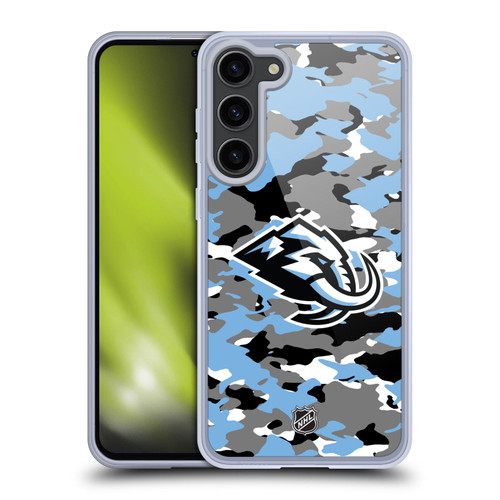 NHL Utah Mammoth Camouflage Soft Gel Case for Samsung Galaxy S23+ 5G
