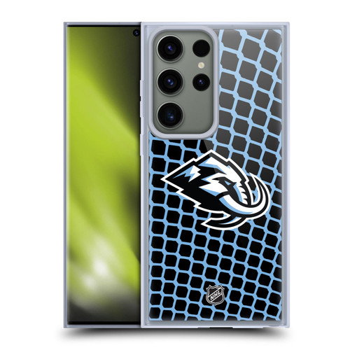NHL Utah Mammoth Net Pattern Soft Gel Case for Samsung Galaxy S23 Ultra 5G