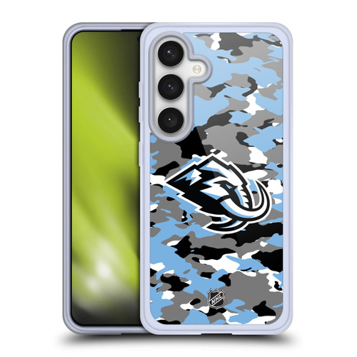 NHL Utah Mammoth Camouflage Soft Gel Case for Samsung Galaxy S24 5G