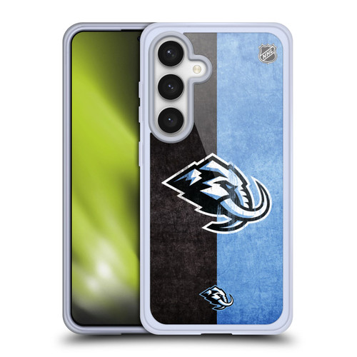 NHL Utah Mammoth Half Distressed Soft Gel Case for Samsung Galaxy S24 5G