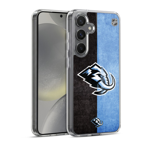 NHL Utah Mammoth Half Distressed Soft Gel Case for Samsung Galaxy S24 5G & MagSafe