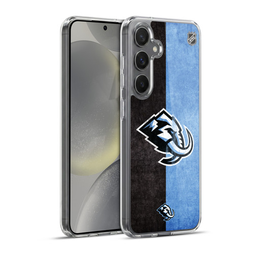 NHL Utah Mammoth Half Distressed Soft Gel Case for Samsung Galaxy S24+ 5G & MagSafe