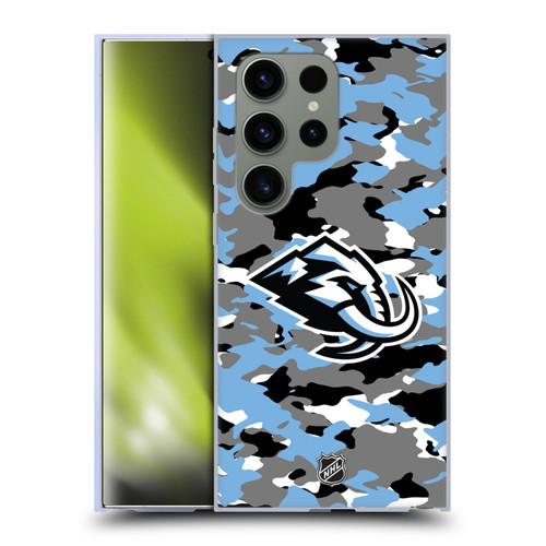 NHL Utah Mammoth Camouflage Soft Gel Case for Samsung Galaxy S24 Ultra 5G