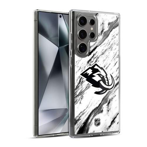 NHL Utah Mammoth Marble Soft Gel Case for Samsung Galaxy S24 Ultra 5G & MagSafe