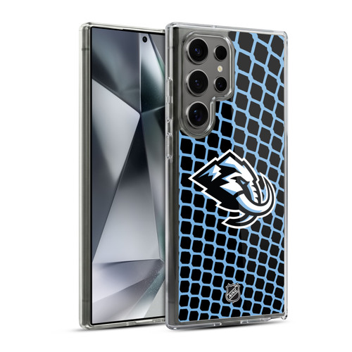 NHL Utah Mammoth Net Pattern Soft Gel Case for Samsung Galaxy S24 Ultra 5G & MagSafe