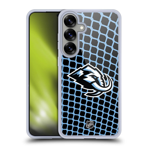 NHL Utah Mammoth Net Pattern Soft Gel Case for Samsung Galaxy S25+