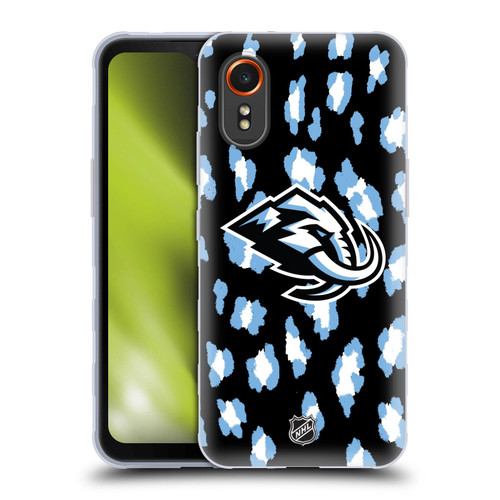 NHL Utah Mammoth Leopard Pattern Soft Gel Case for Samsung Galaxy Xcover7 5G NHL Utah Mammoth Leopard Pattern Soft Gel Case for Samsung Galaxy Xcover7 5G