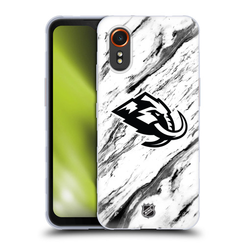 NHL Utah Mammoth Marble Soft Gel Case for Samsung Galaxy Xcover7 5G