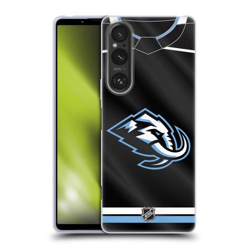 NHL Utah Mammoth Jersey Soft Gel Case for Sony Xperia 1 V 5G NHL Utah Mammoth Jersey Soft Gel Case for Sony Xperia 1 V 5G