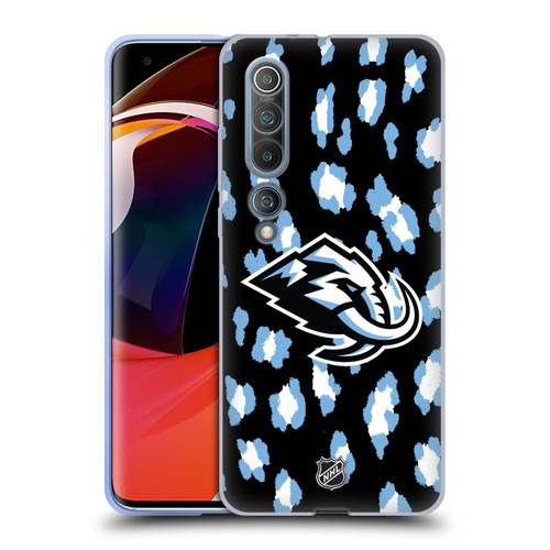 NHL Utah Mammoth Leopard Pattern Soft Gel Case for Xiaomi Mi 10 5G / Mi 10 Pro 5G