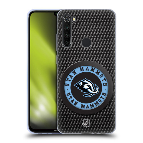 NHL Utah Mammoth Puck Texture Soft Gel Case for Xiaomi Redmi Note 8T NHL Utah Mammoth Puck Texture Soft Gel Case for Xiaomi Redmi Note 8T